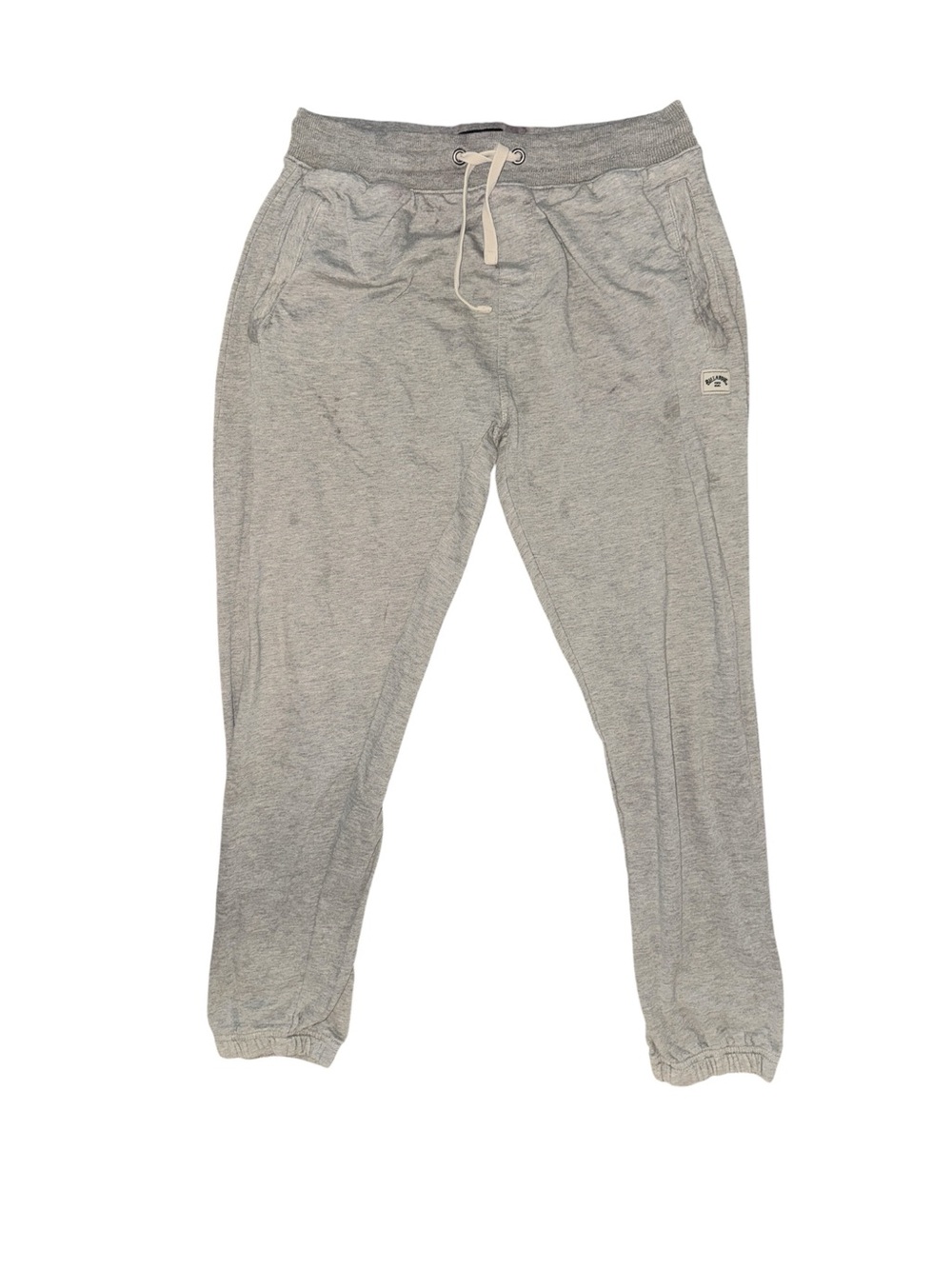 Billabong Light Gray Men's Jogger Sweatpants Size Large Loungewear Joggers Relax